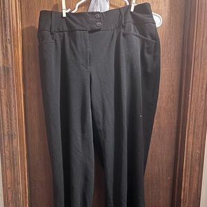 Rafaella 18w Tapered Bootcut Dress Pants